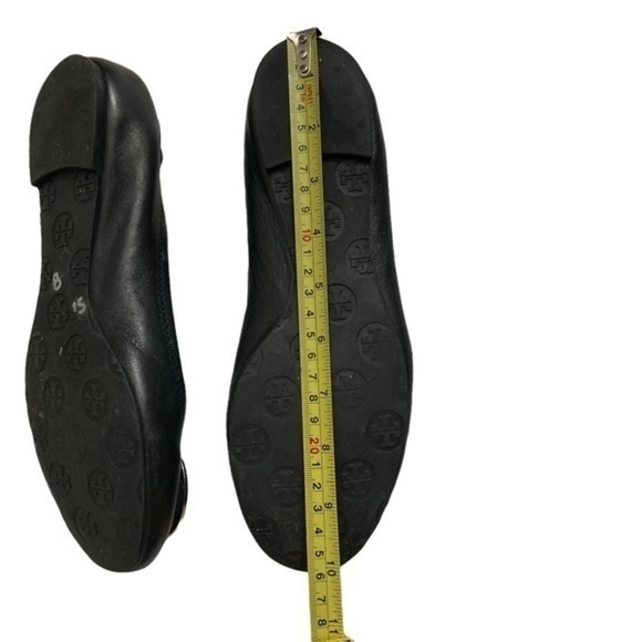 Tory Burch black silver flats - Picture 7 of 10